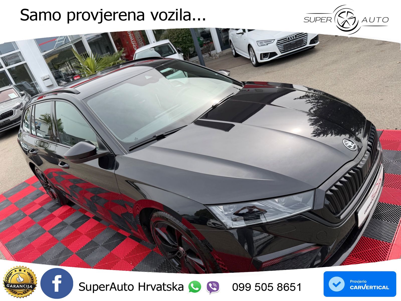 Škoda Octavia Combi RS 2.0 TDI (200 KS) 4x4 DSG LED+GR SJED+ACC