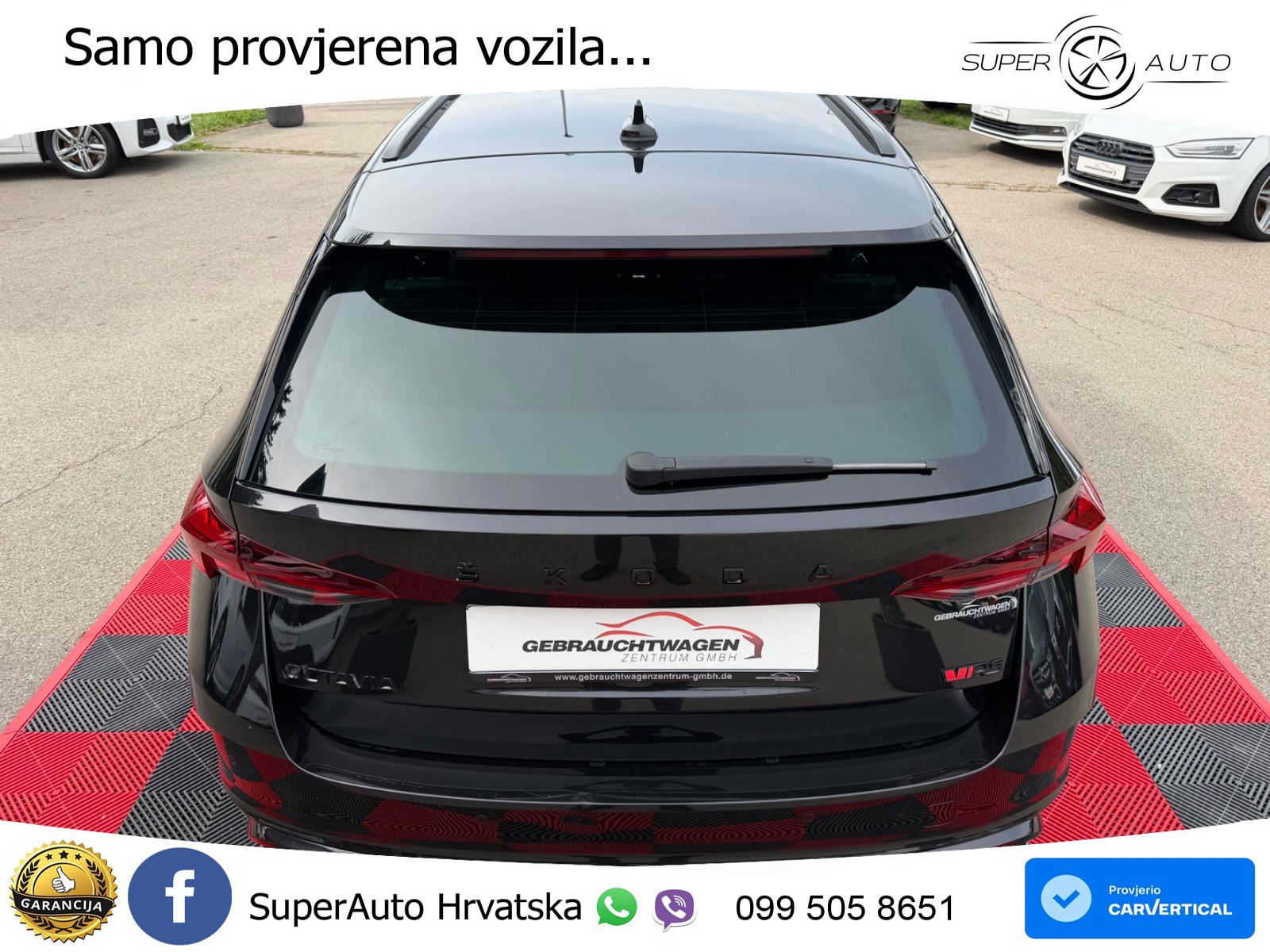 Škoda Octavia Combi RS 2.0 TDI (200 KS) 4x4 DSG LED+GR SJED+ACC