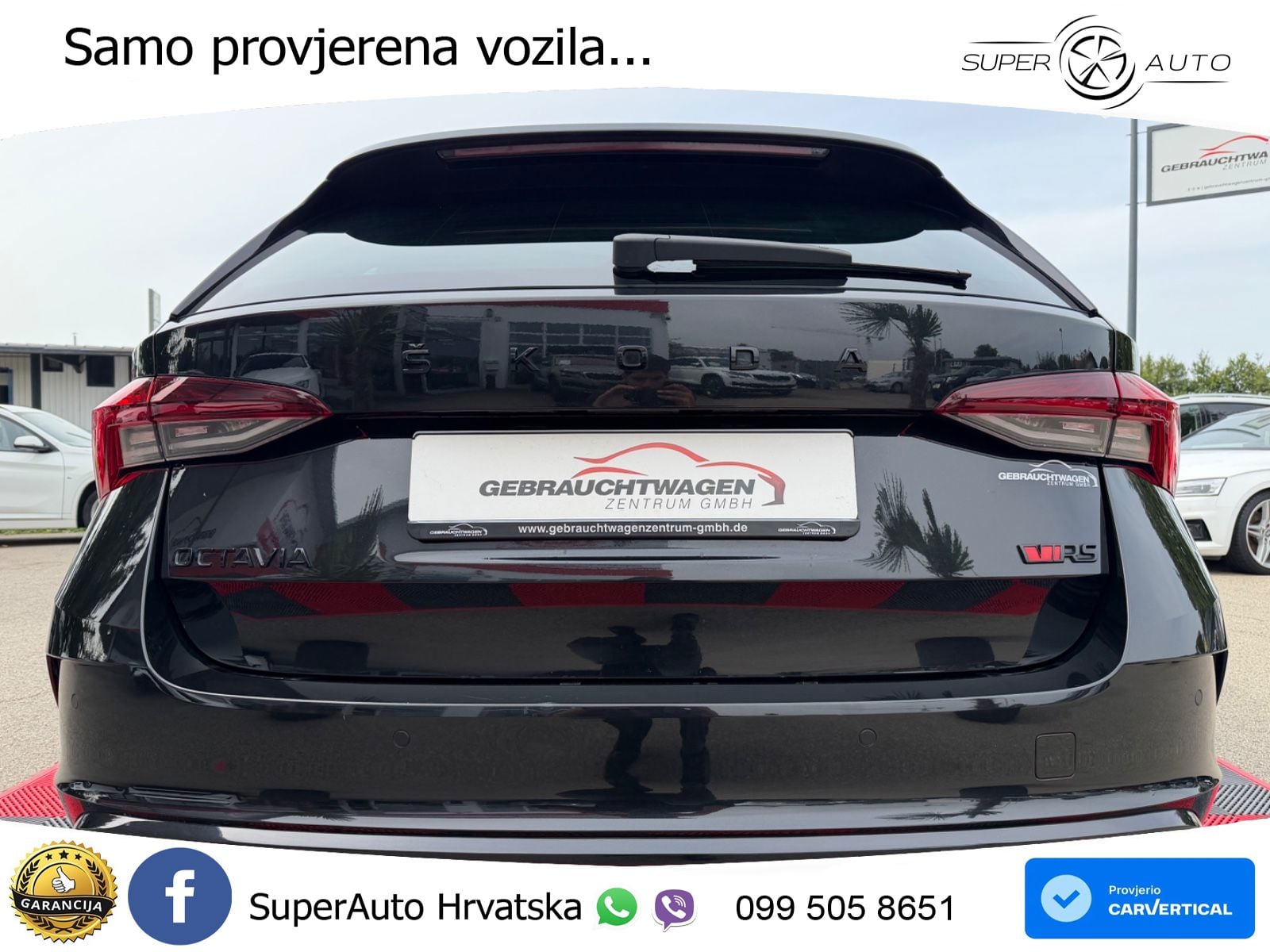 Škoda Octavia Combi RS 2.0 TDI (200 KS) 4x4 DSG LED+GR SJED+ACC