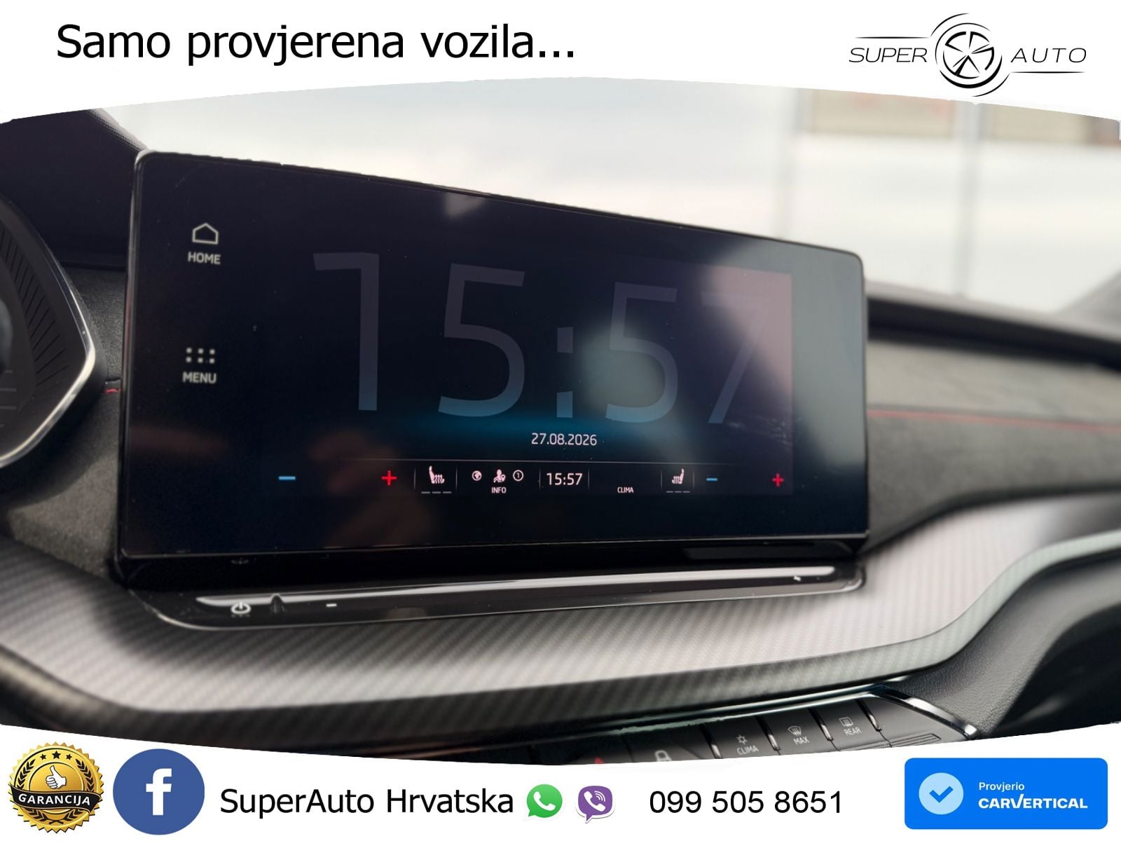Škoda Octavia Combi RS 2.0 TDI (200 KS) 4x4 DSG LED+GR SJED+ACC