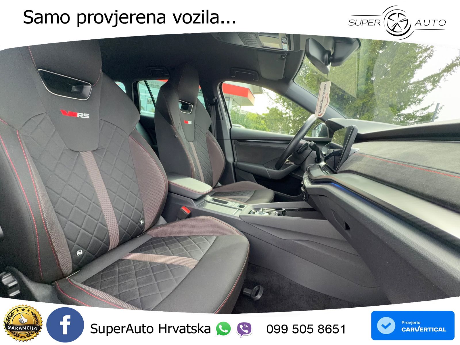 Škoda Octavia Combi RS 2.0 TDI (200 KS) 4x4 DSG LED+GR SJED+ACC