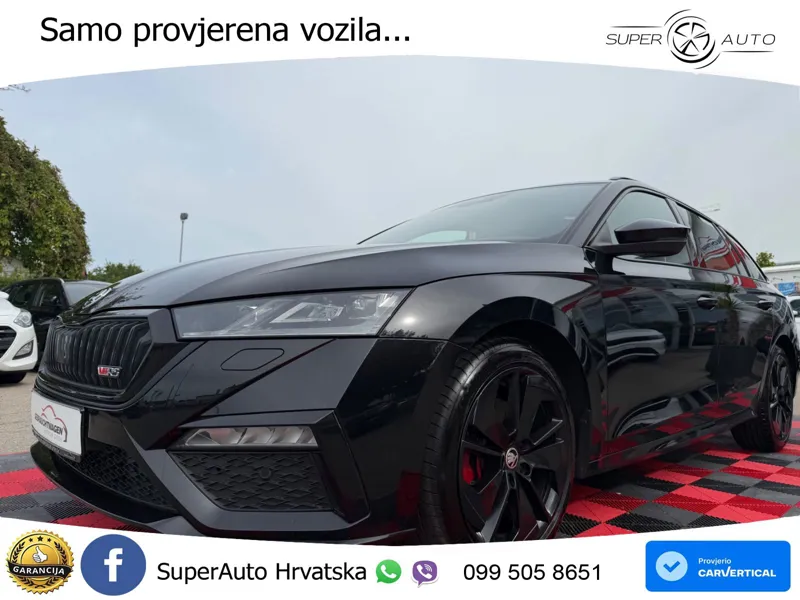 Škoda Octavia Combi RS 2.0 TDI (200 KS) 4x4 DSG LED+GR SJED+ACC