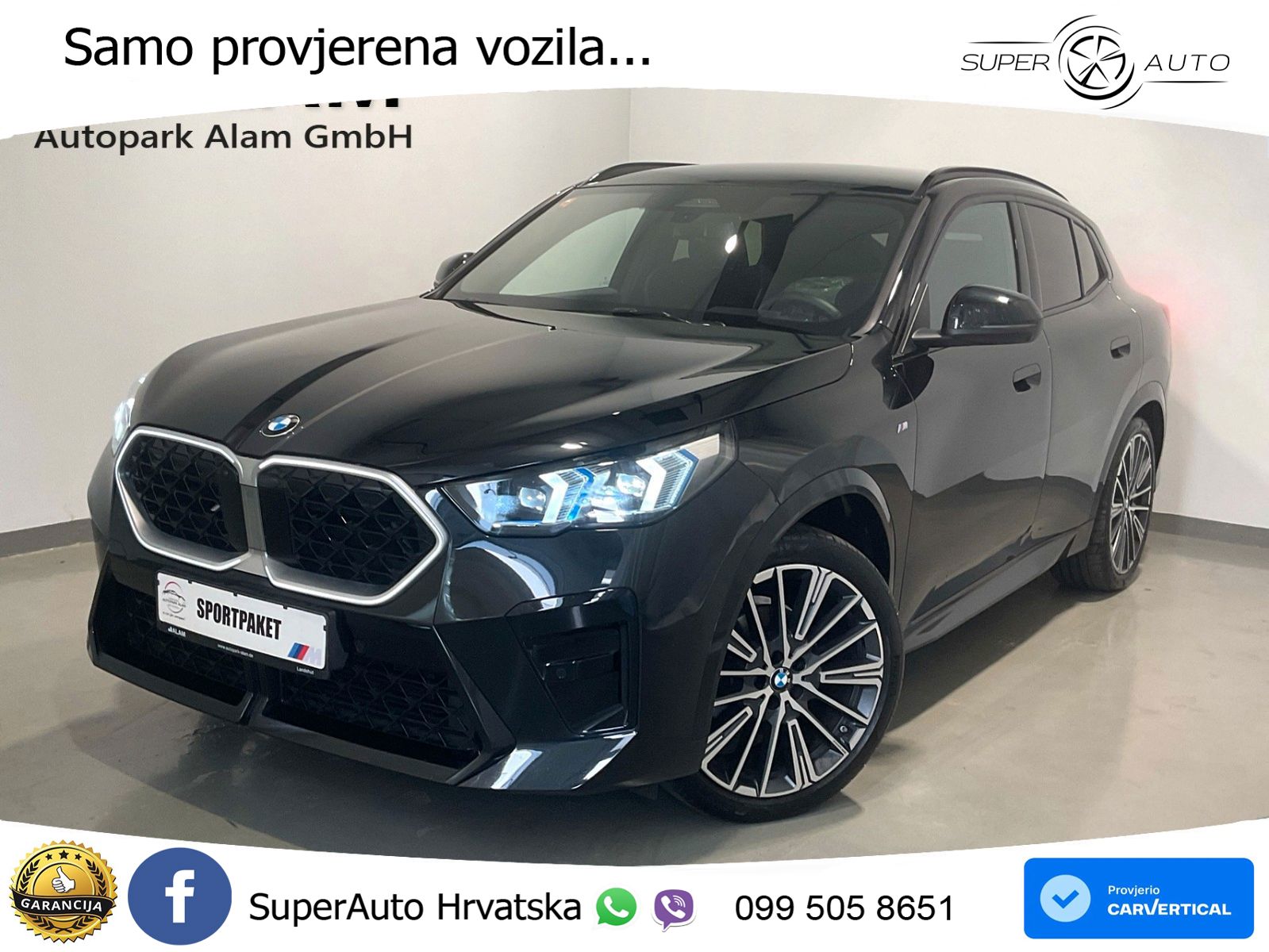BMW X2 xDrive20d Steptronic M Sport LED+GR SJED+ACC