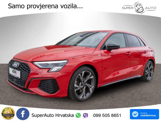 Audi A3 40 TFSI (190 KS) quattro S tronic S line LED+GR SJED+ACC