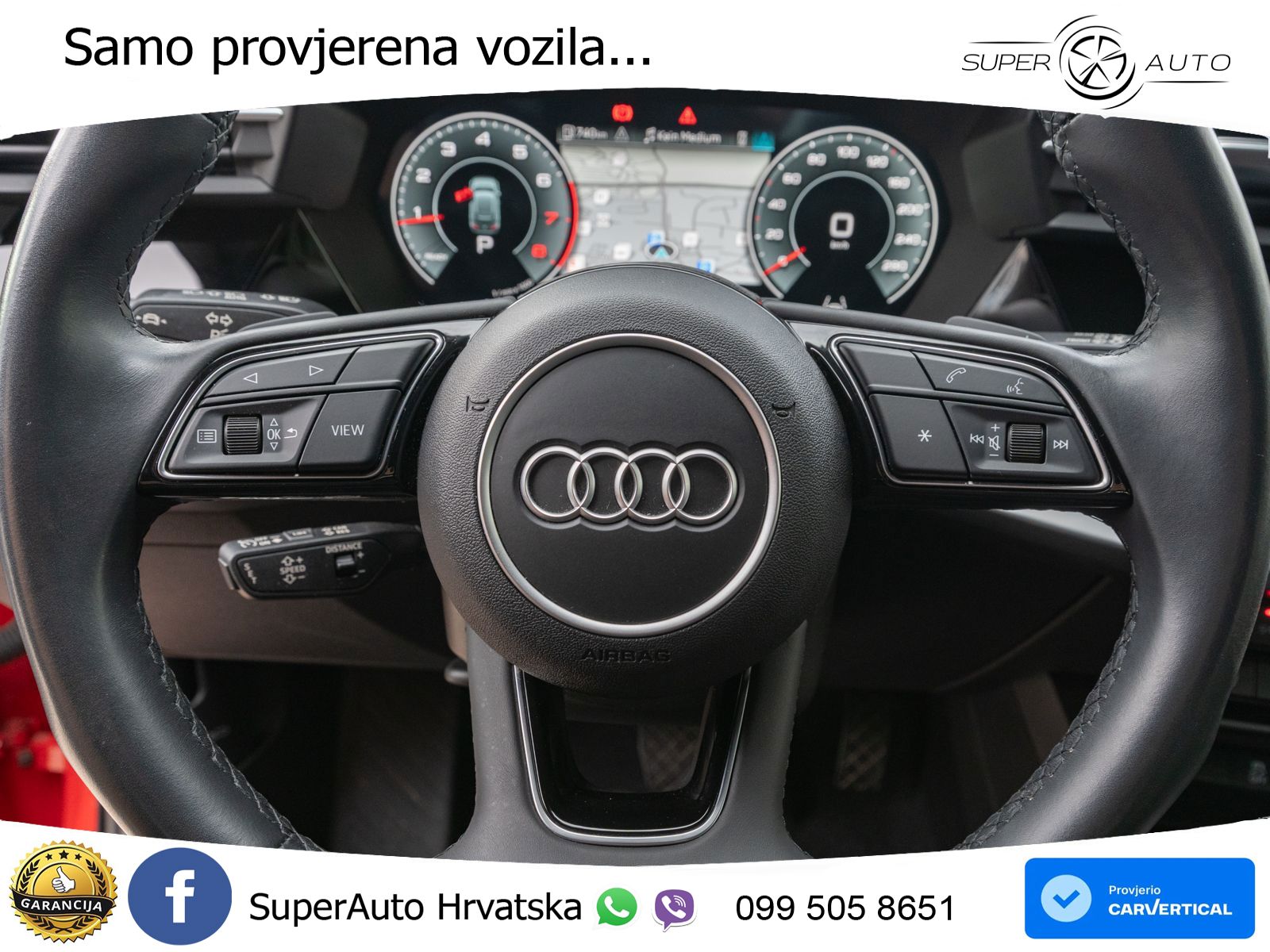 Audi A3 40 TFSI (190 KS) quattro S tronic S line LED+GR SJED+ACC
