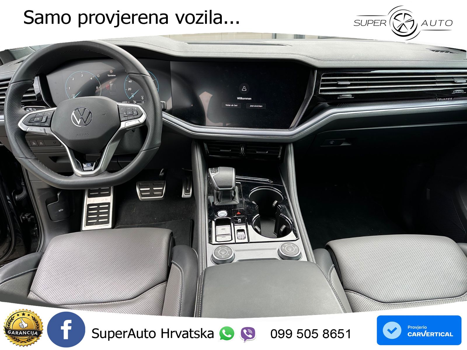 Volkswagen Touareg 3.0 V6 TDI (286 KS) 4MOTION Tiptronic ZRAČNI+ACC+4xGR SJED+KAM