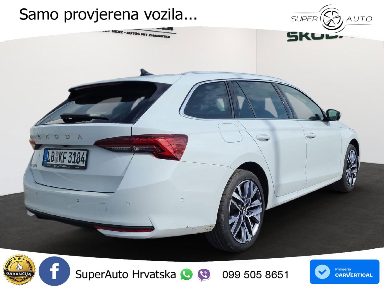 Škoda Octavia Combi 1.5 TSI (150 KS) DSG LED+GR SJED+ACC