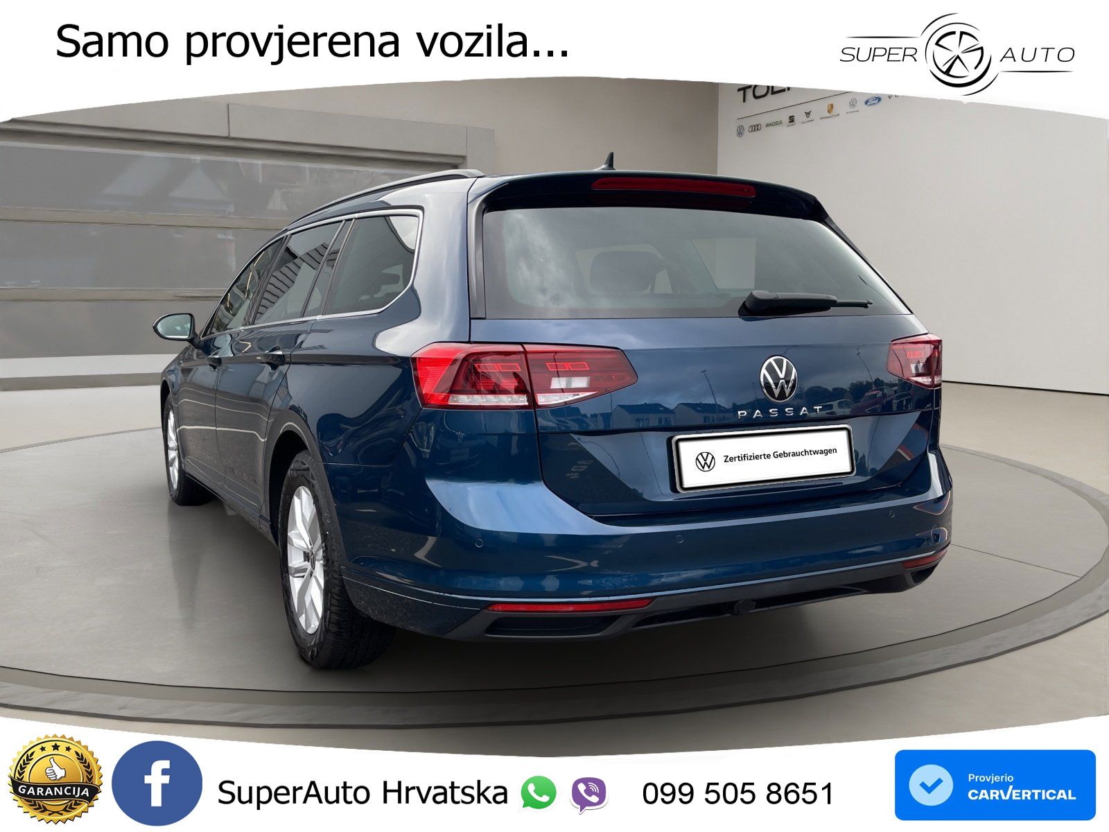 Volkswagen Passat Variant 2.0 TDI (150 KS) DSG Business LED+GR SJED+ACC