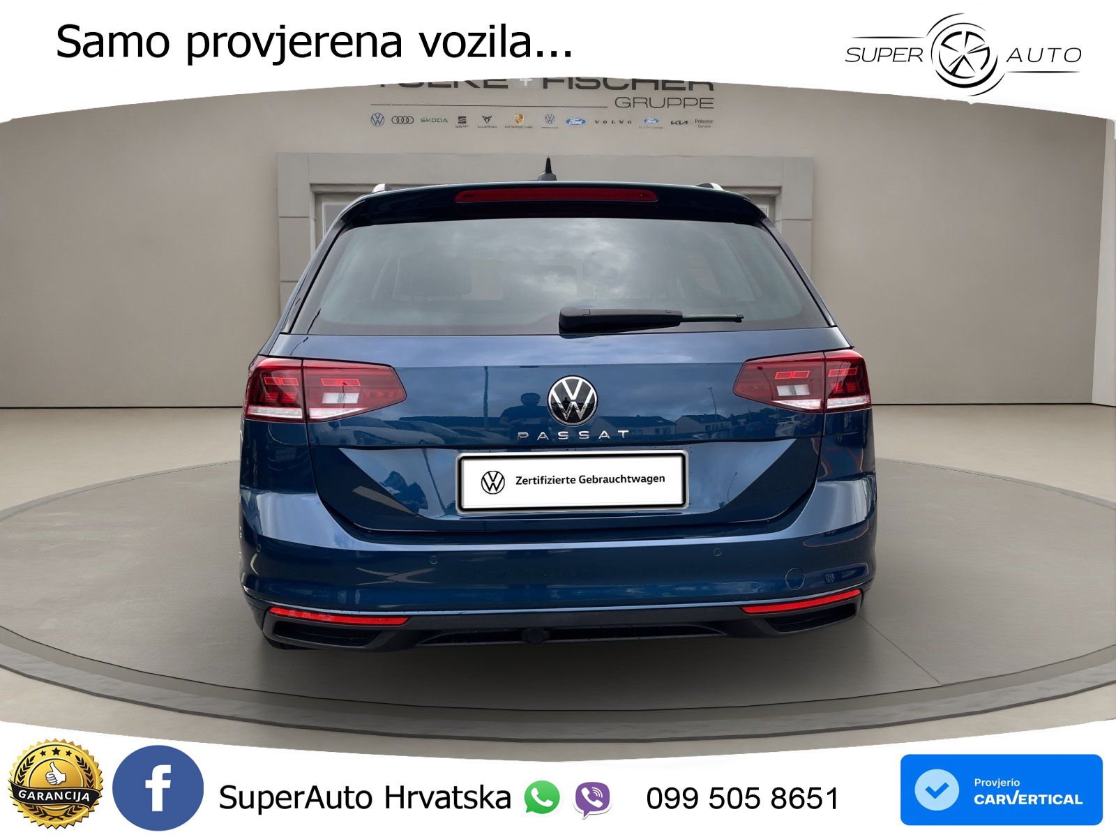 Volkswagen Passat Variant 2.0 TDI (150 KS) DSG Business LED+GR SJED+ACC