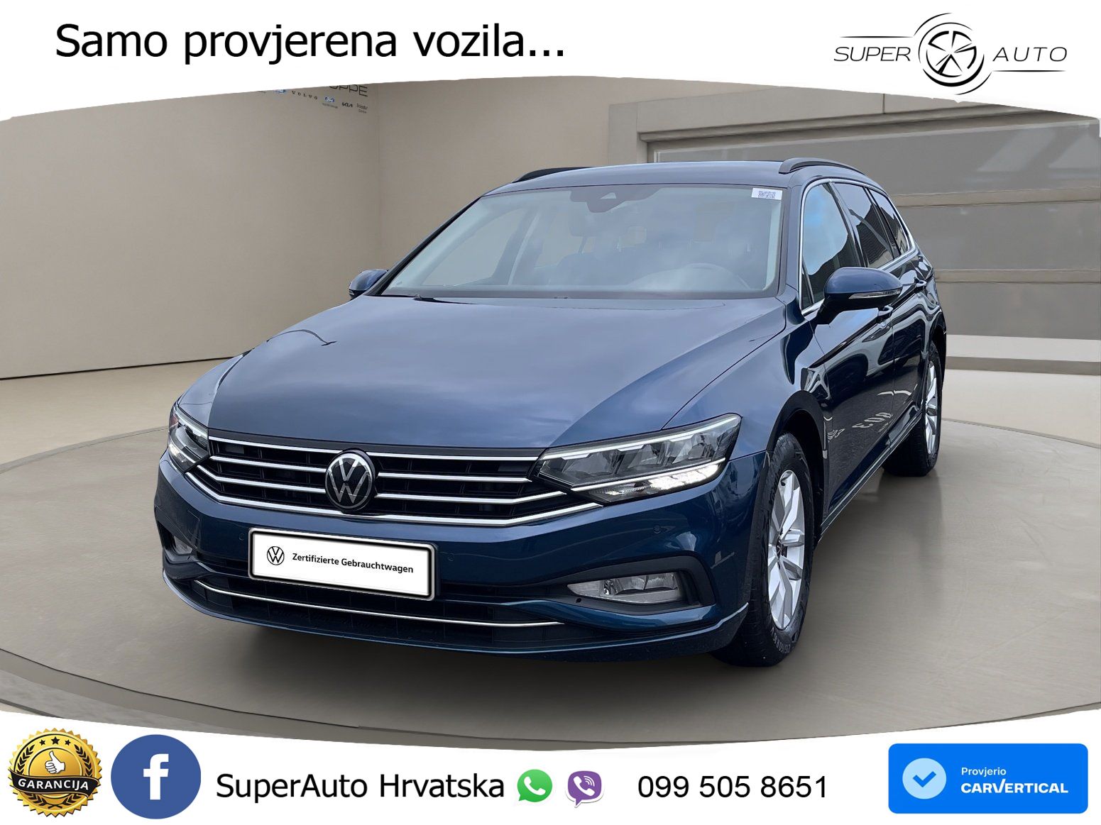 Volkswagen Passat Variant 2.0 TDI (150 KS) DSG Business LED+GR SJED+ACC