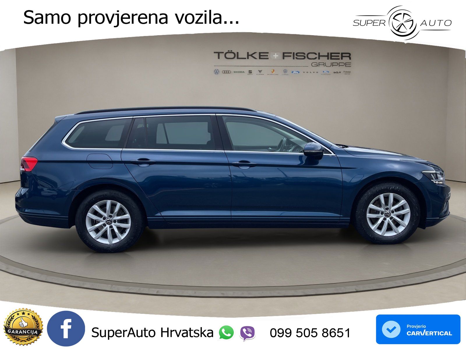 Volkswagen Passat Variant 2.0 TDI (150 KS) DSG Business LED+GR SJED+ACC