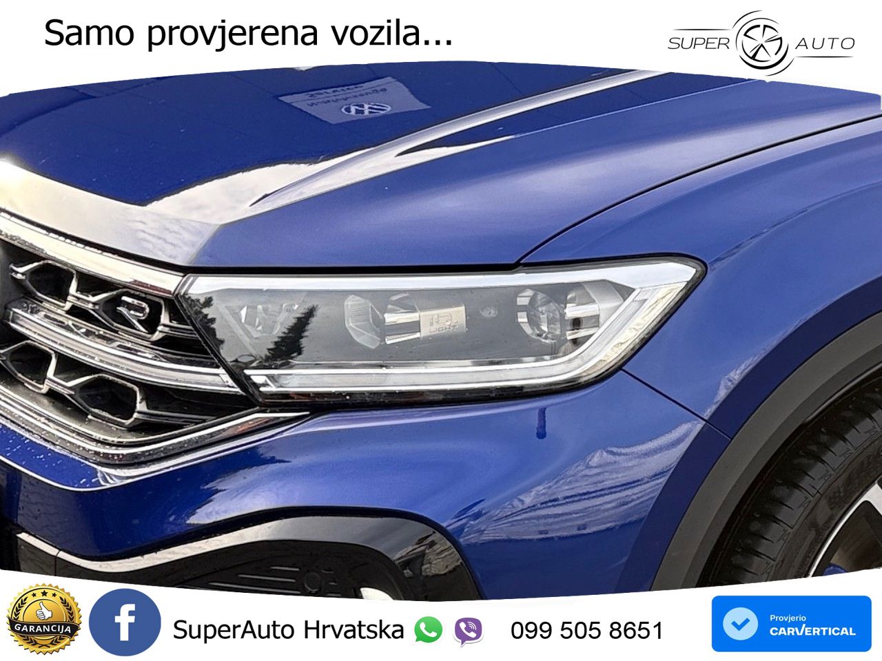 Volkswagen T-Roc R 2.0 TSI (300 KS) OPF 4M DSG MATRIX+GR SJED+KAM