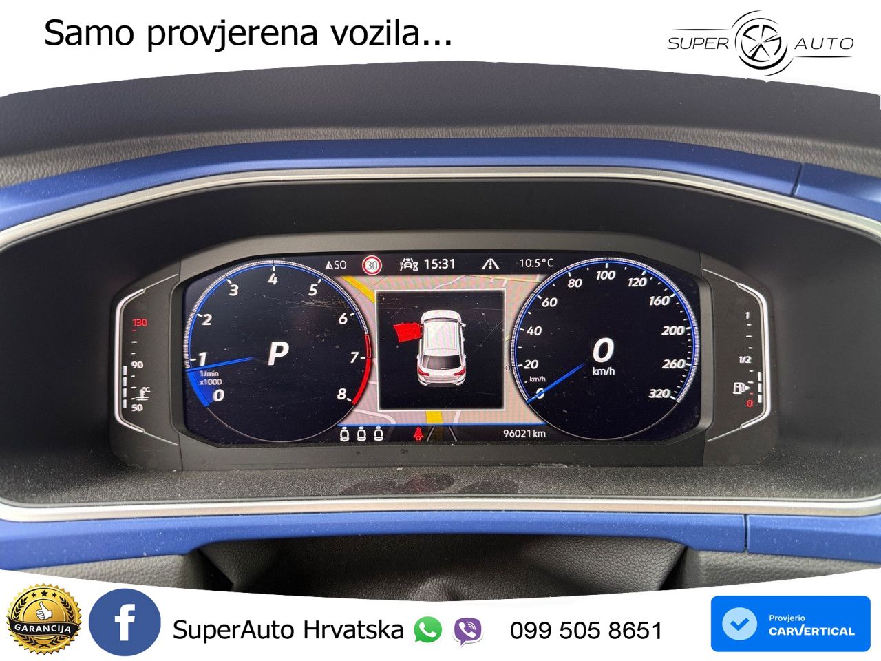 Volkswagen T-Roc R 2.0 TSI (300 KS) OPF 4M DSG MATRIX+GR SJED+KAM