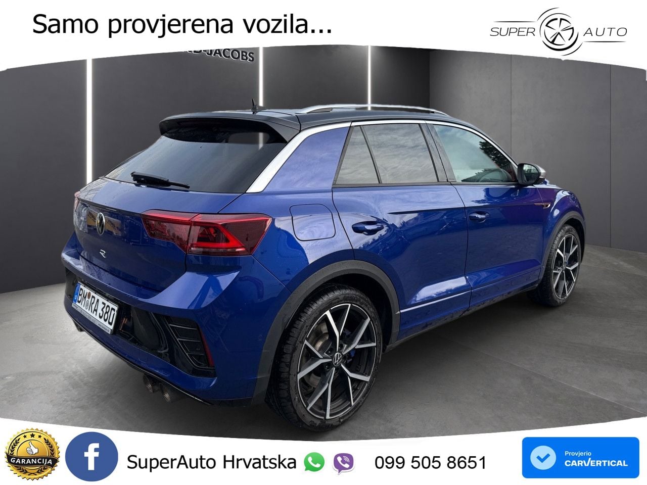 Volkswagen T-Roc R 2.0 TSI (300 KS) OPF 4M DSG MATRIX+GR SJED+KAM
