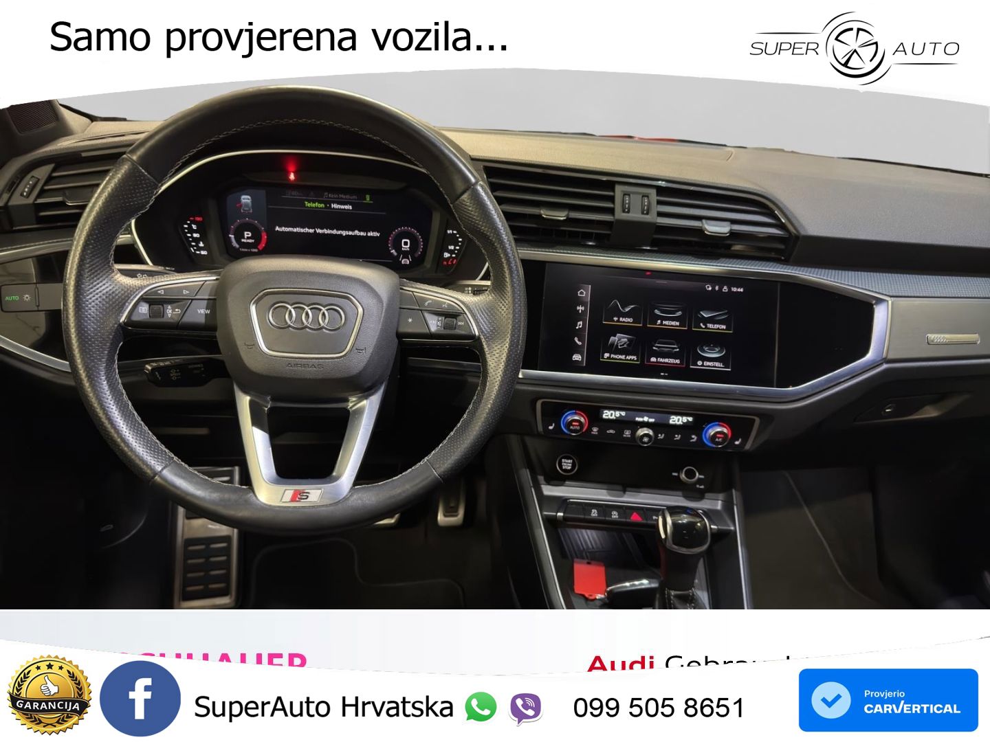 Audi Q3 35 TFSI (150 KS) S tronic S line LED+GR SJED+ACC
