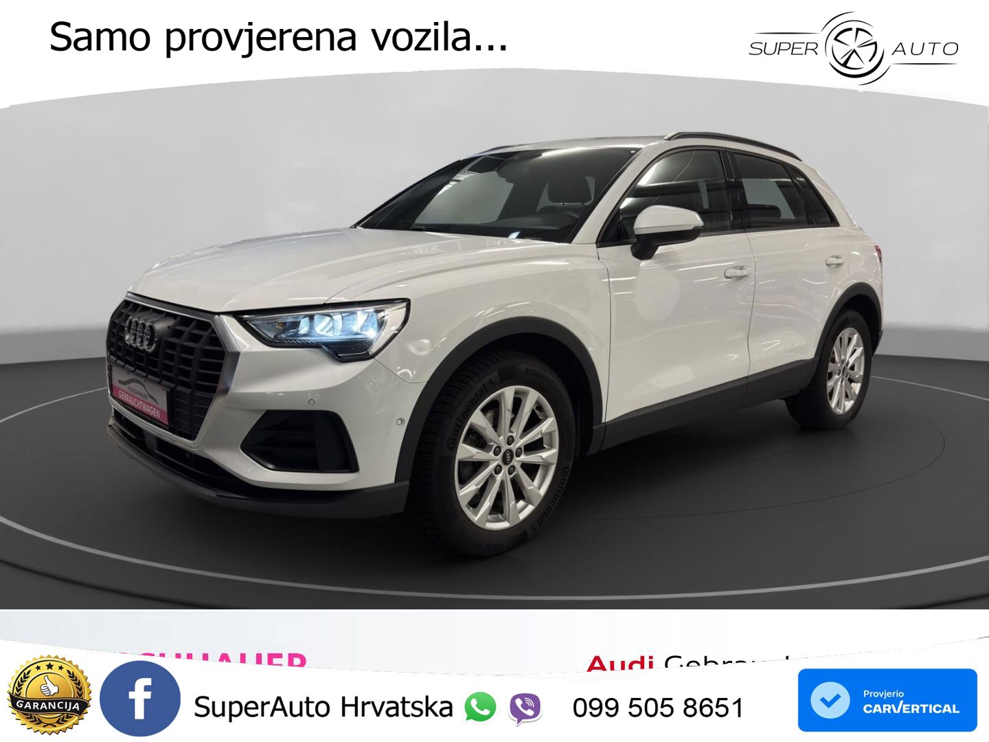 Audi Q3 35 TFSI (150 KS) S tronic S line LED+GR SJED+ACC