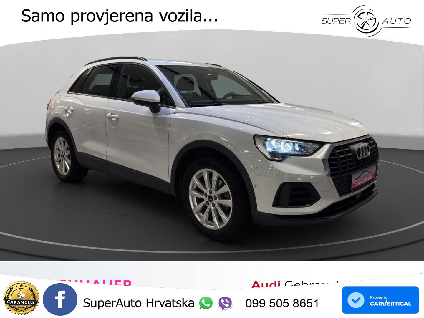 Audi Q3 35 TFSI (150 KS) S tronic S line LED+GR SJED+ACC