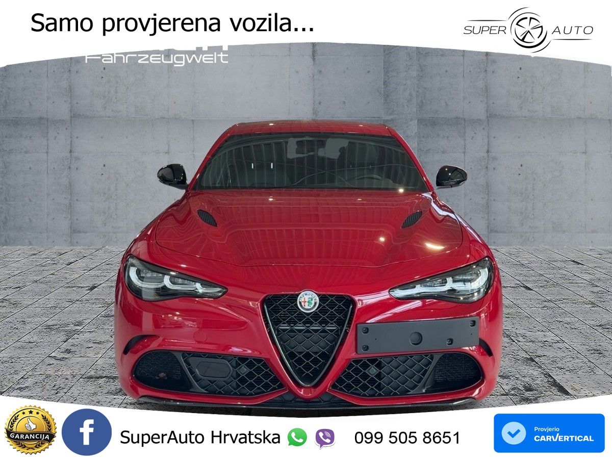 Alfa Romeo Giulia Quadrifoglio 2.9 V6 Bi-Turbo (520 KS) Automatic
