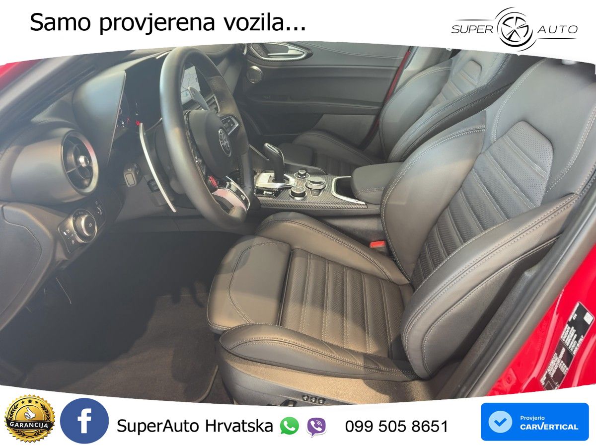 Alfa Romeo Giulia Quadrifoglio 2.9 V6 Bi-Turbo (520 KS) Automatic