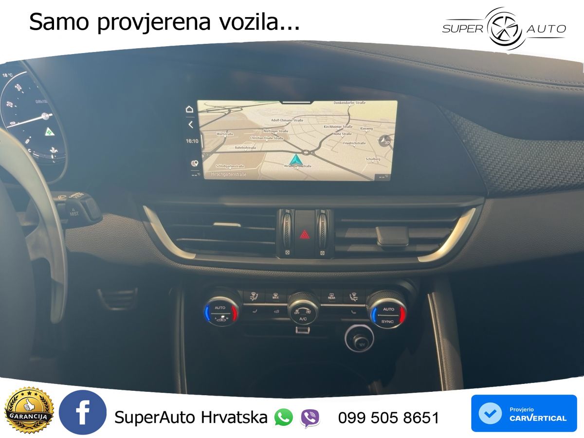 Alfa Romeo Giulia Quadrifoglio 2.9 V6 Bi-Turbo (520 KS) Automatic