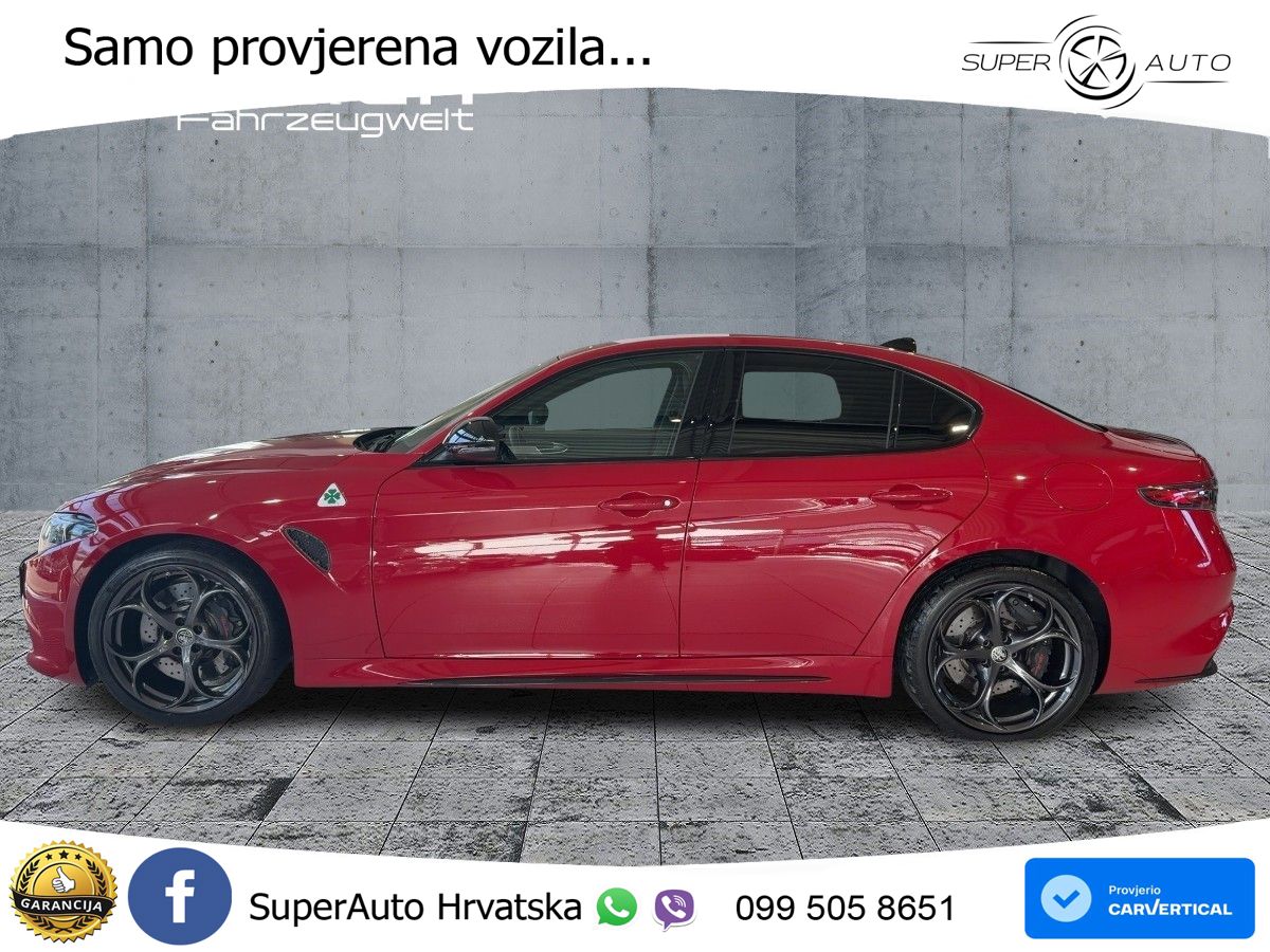 Alfa Romeo Giulia Quadrifoglio 2.9 V6 Bi-Turbo (520 KS) Automatic
