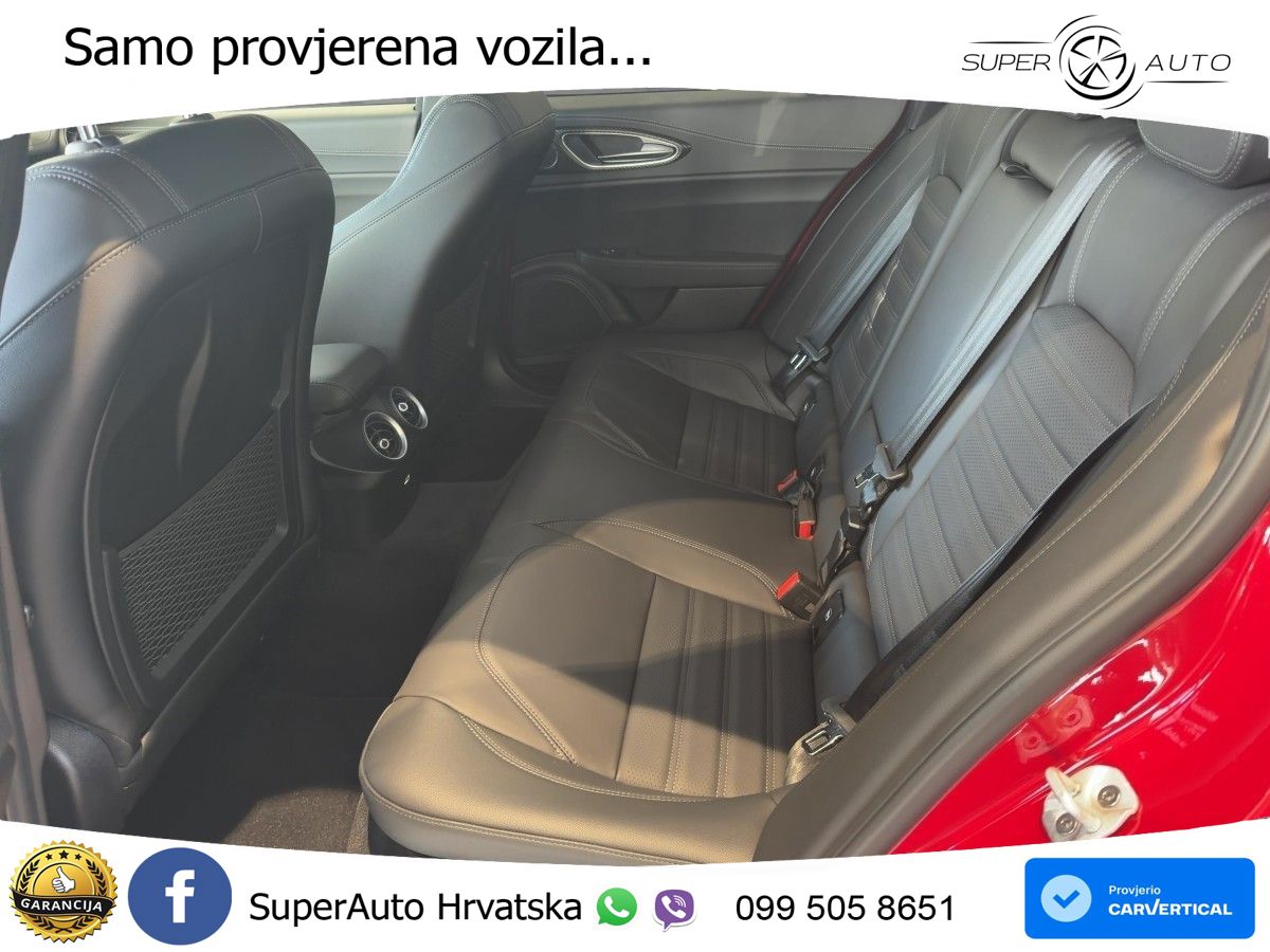 Alfa Romeo Giulia Quadrifoglio 2.9 V6 Bi-Turbo (520 KS) Automatic