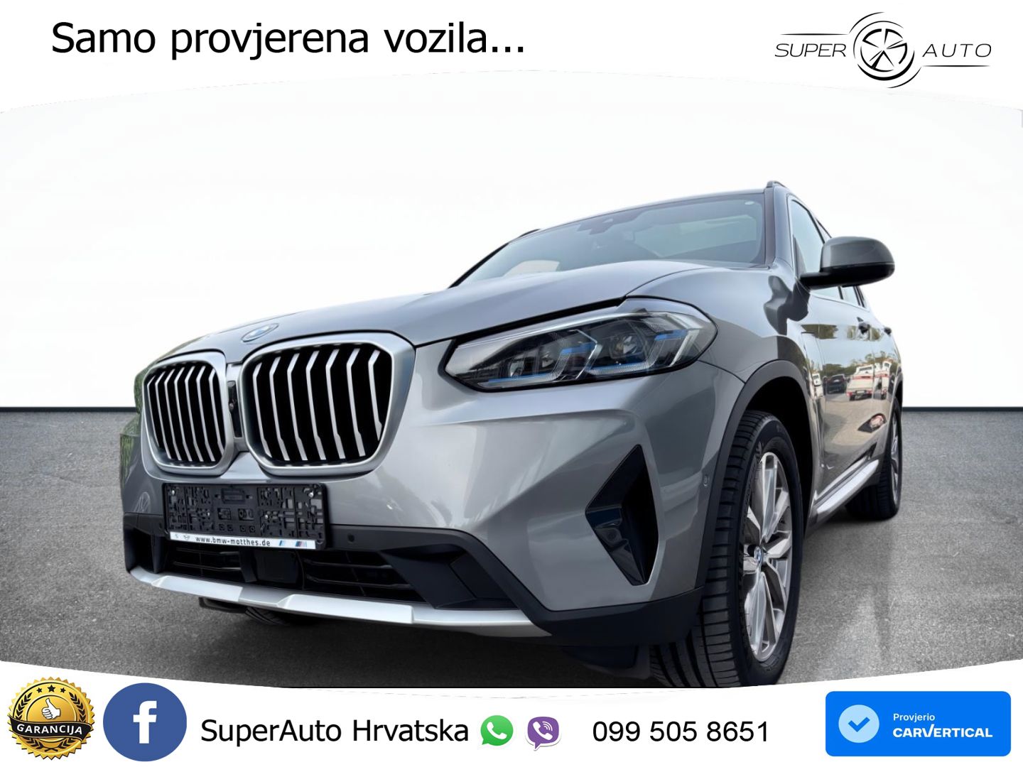 BMW X3 20i xDrive Steptronic ACC+HEAD+GR SJED+360+PANO