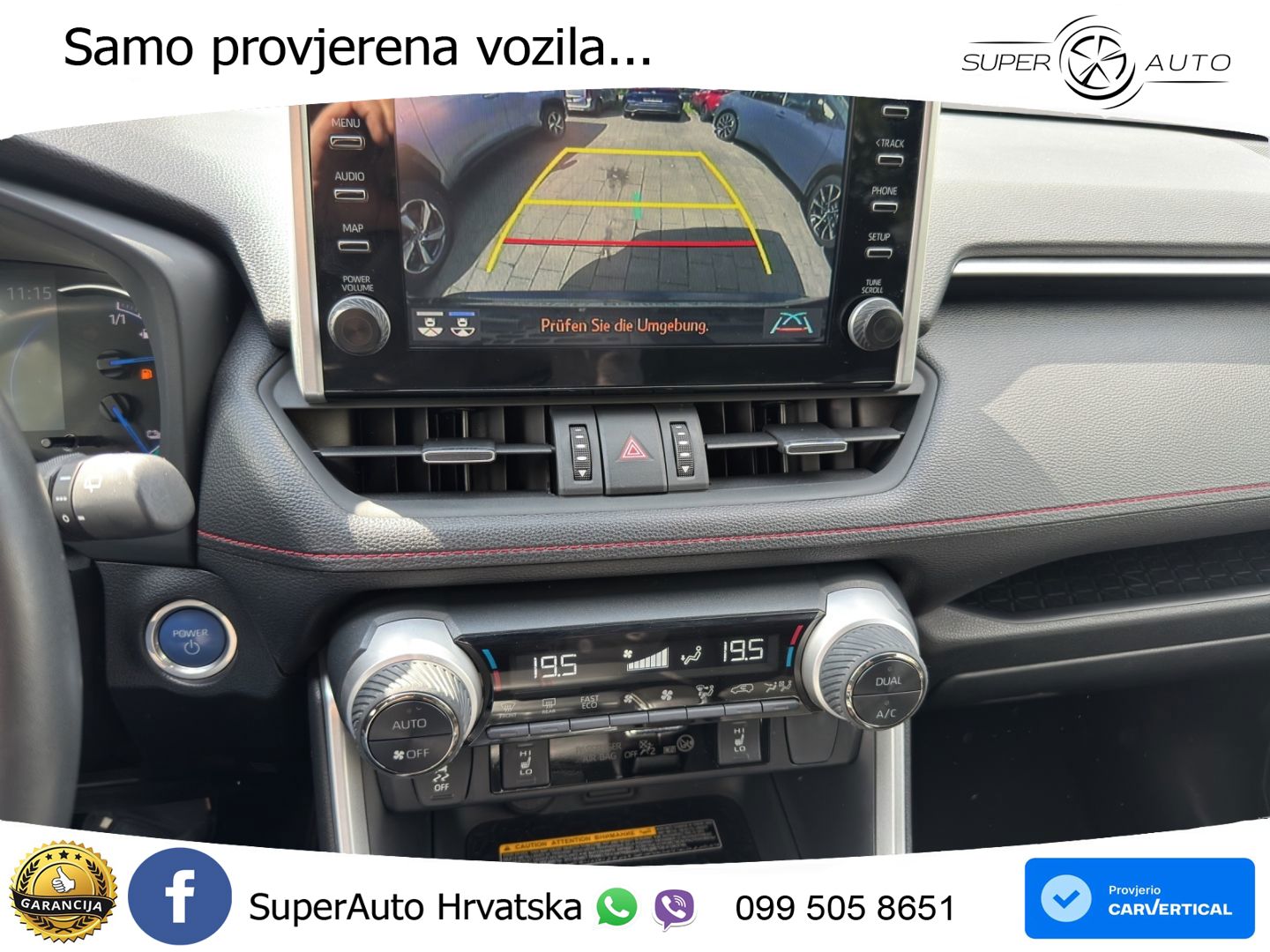Toyota RAV4 2.5 D-4S (306 KS) Hybrid AWD-i e-CVT LED+GR SJED+ACC