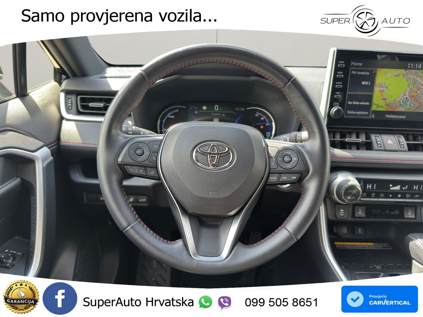 Toyota RAV4 2.5 D-4S (306 KS) Hybrid AWD-i e-CVT LED+GR SJED+ACC