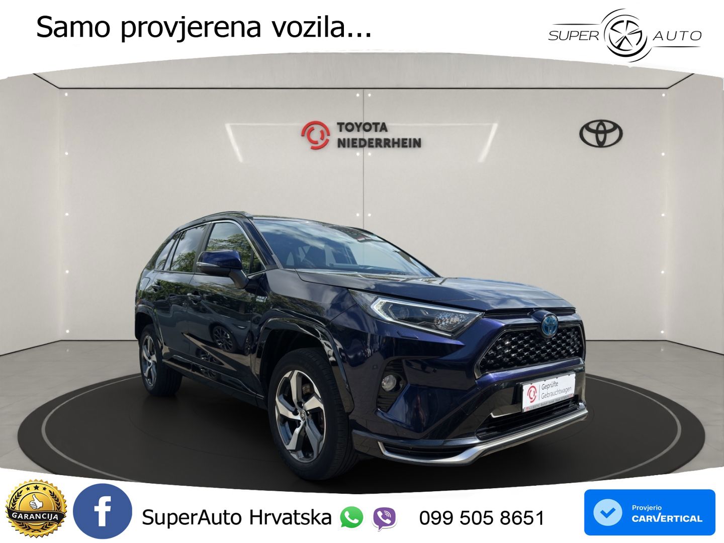 Toyota RAV4 2.5 D-4S (306 KS) Hybrid AWD-i e-CVT LED+GR SJED+ACC
