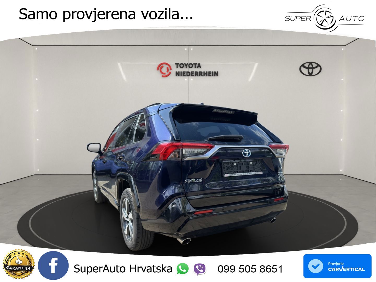 Toyota RAV4 2.5 D-4S (306 KS) Hybrid AWD-i e-CVT LED+GR SJED+ACC