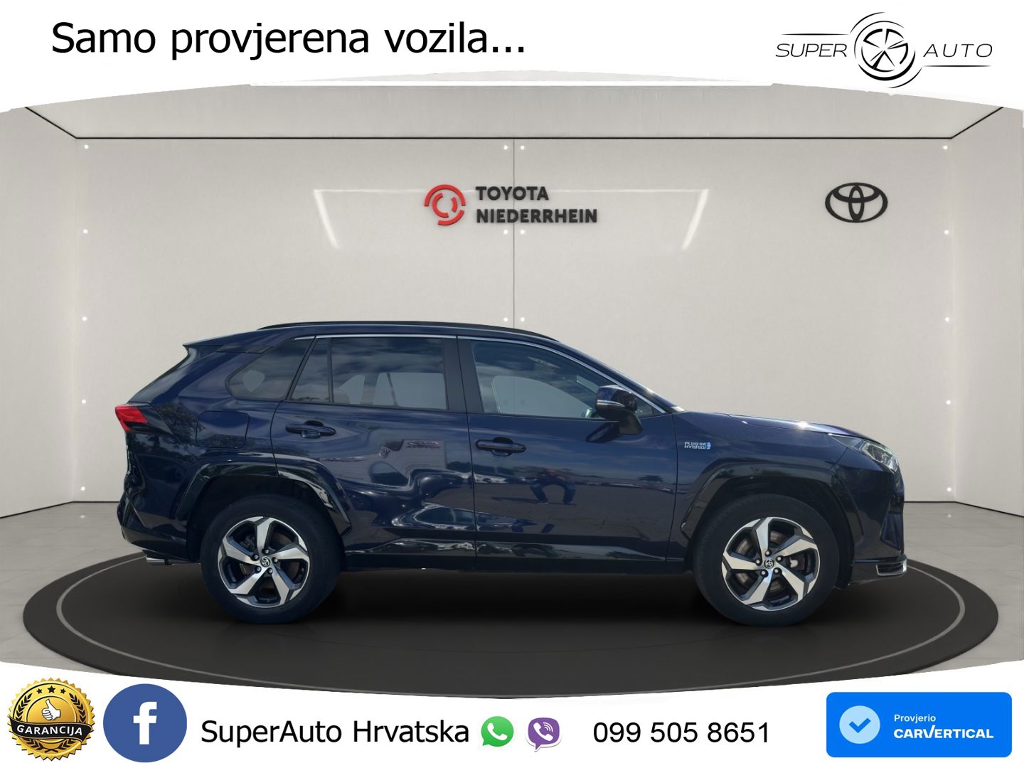 Toyota RAV4 2.5 D-4S (306 KS) Hybrid AWD-i e-CVT LED+GR SJED+ACC