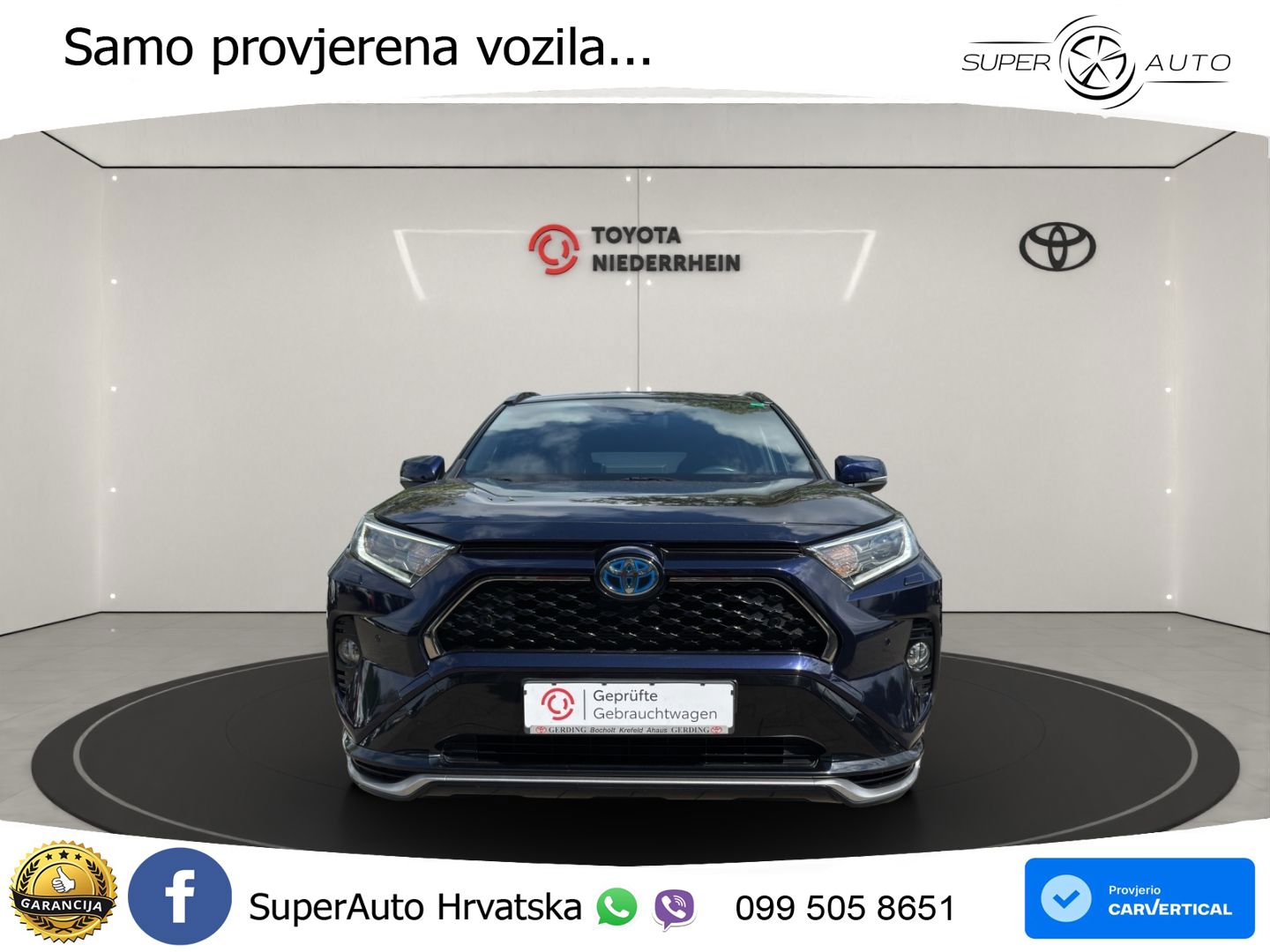 Toyota RAV4 2.5 D-4S (306 KS) Hybrid AWD-i e-CVT LED+GR SJED+ACC