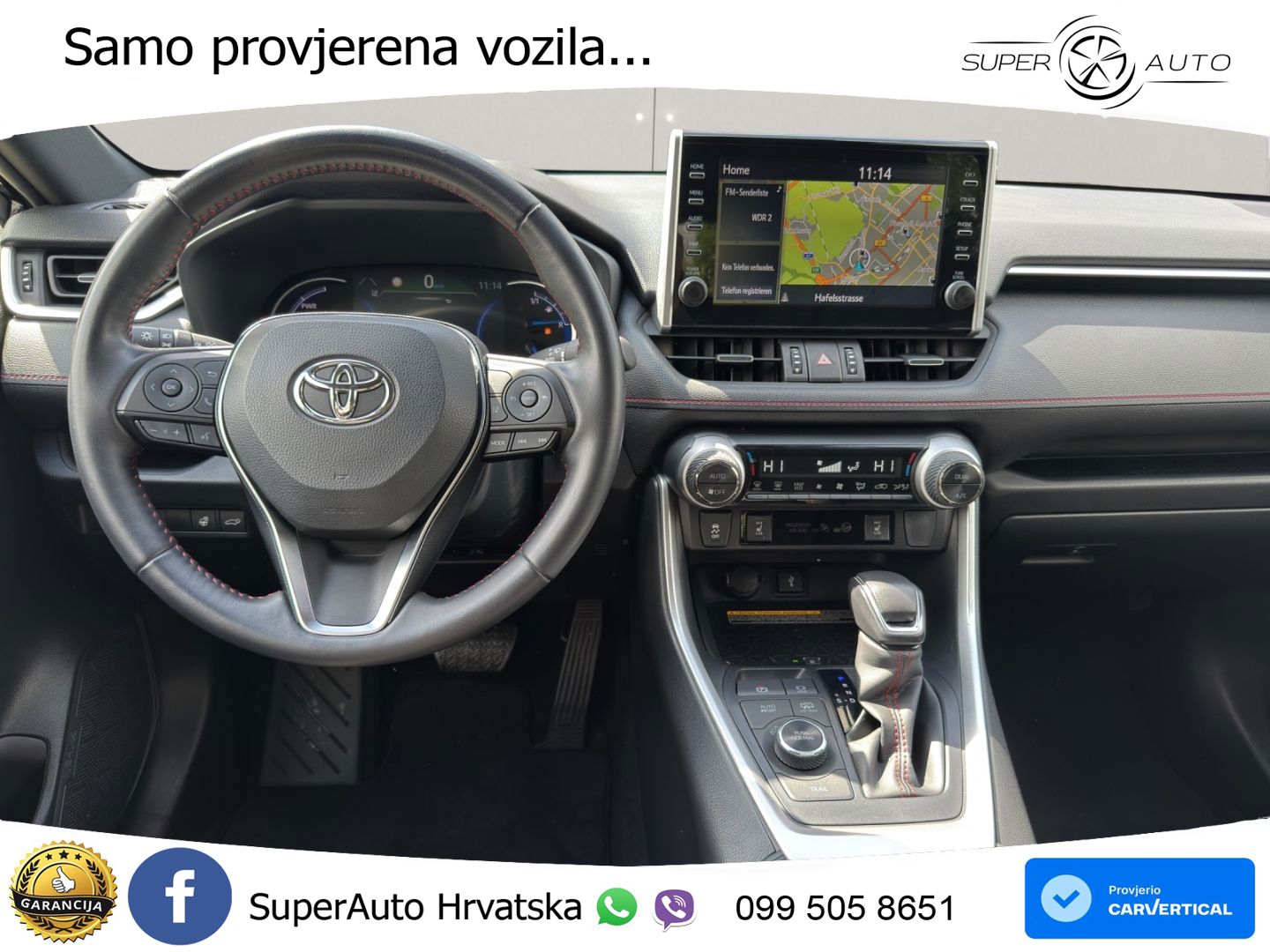 Toyota RAV4 2.5 D-4S (306 KS) Hybrid AWD-i e-CVT LED+GR SJED+ACC