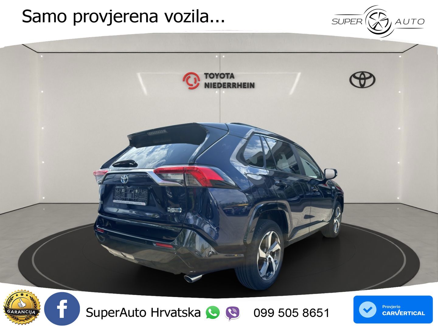 Toyota RAV4 2.5 D-4S (306 KS) Hybrid AWD-i e-CVT LED+GR SJED+ACC
