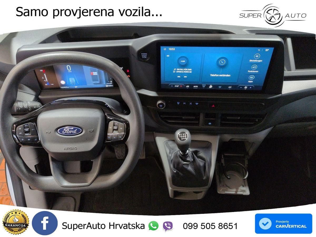 Ford Transit Custom Basis 2.0L / Technologie-Paket 1 136 KS