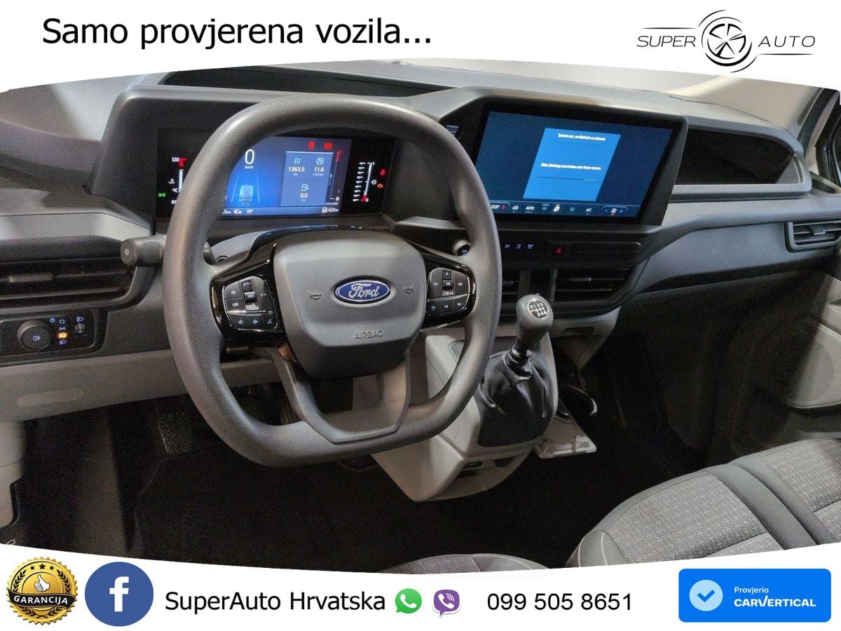 Ford Transit Custom Basis 2.0L / Technologie-Paket 1 136 KS
