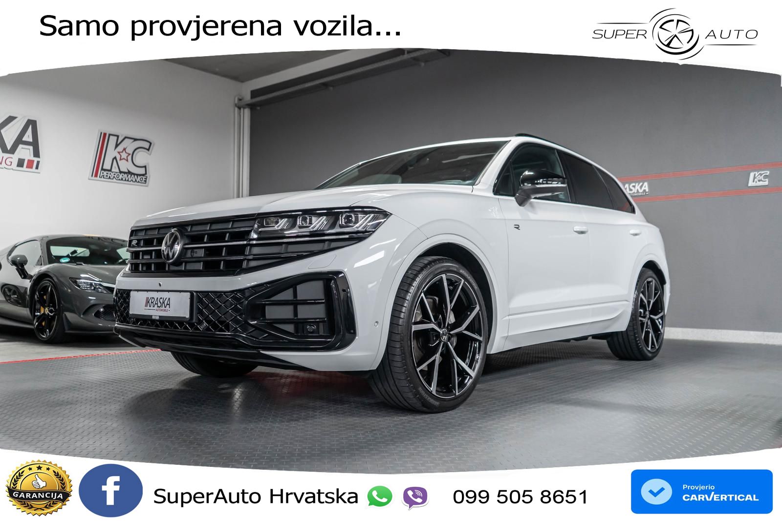 Volkswagen Touareg 3.0 V6 TDI (286 KS) 4MOTION Tiptronic R-Line ZRAČNI+ACC+GR SJED+KAM+PANO