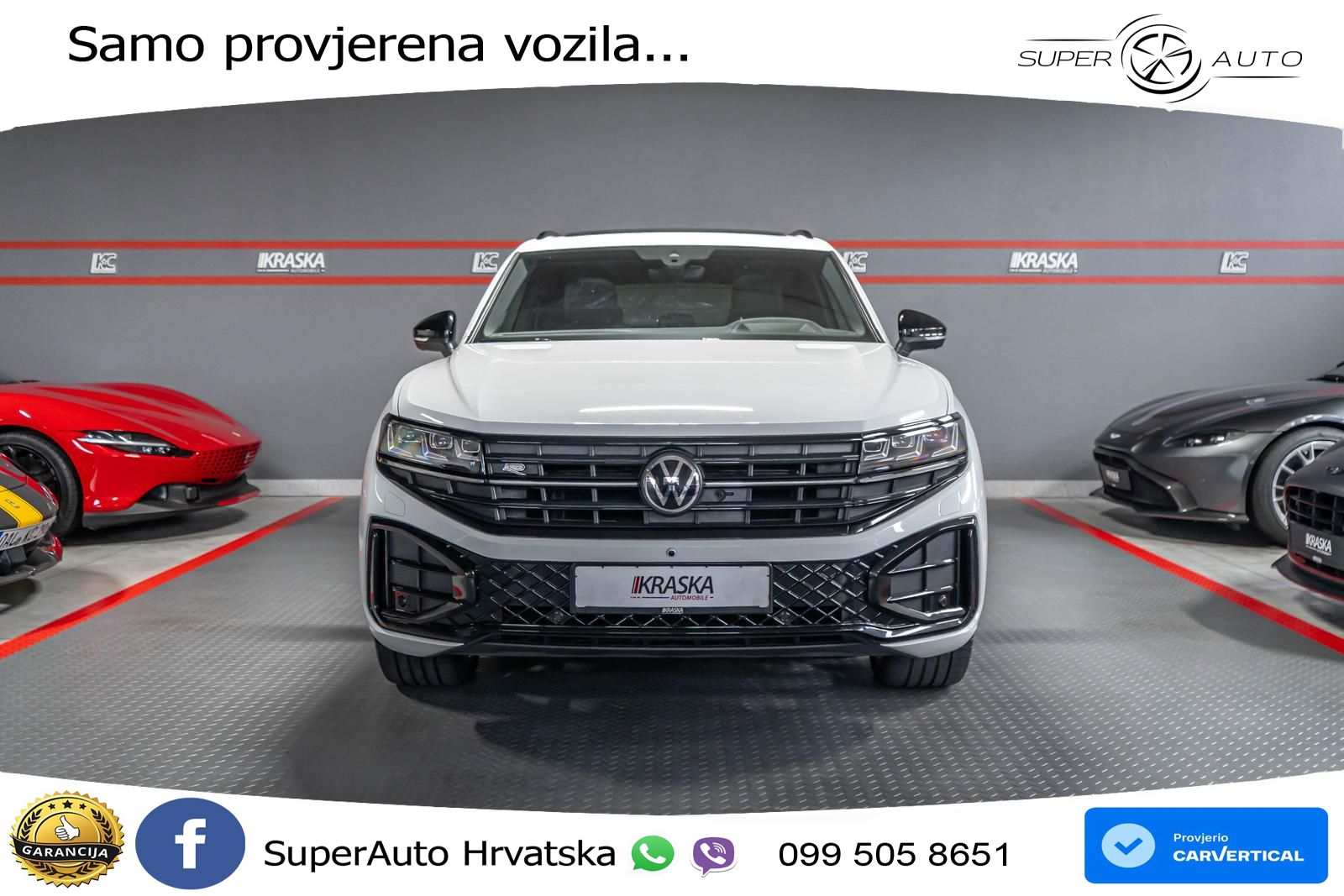 Volkswagen Touareg 3.0 V6 TDI (286 KS) 4MOTION Tiptronic R-Line ZRAČNI+ACC+GR SJED+KAM+PANO