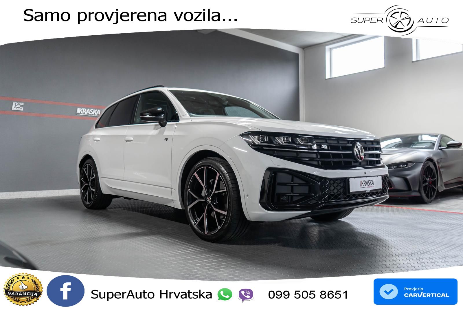Volkswagen Touareg 3.0 V6 TDI (286 KS) 4MOTION Tiptronic R-Line ZRAČNI+ACC+GR SJED+KAM+PANO