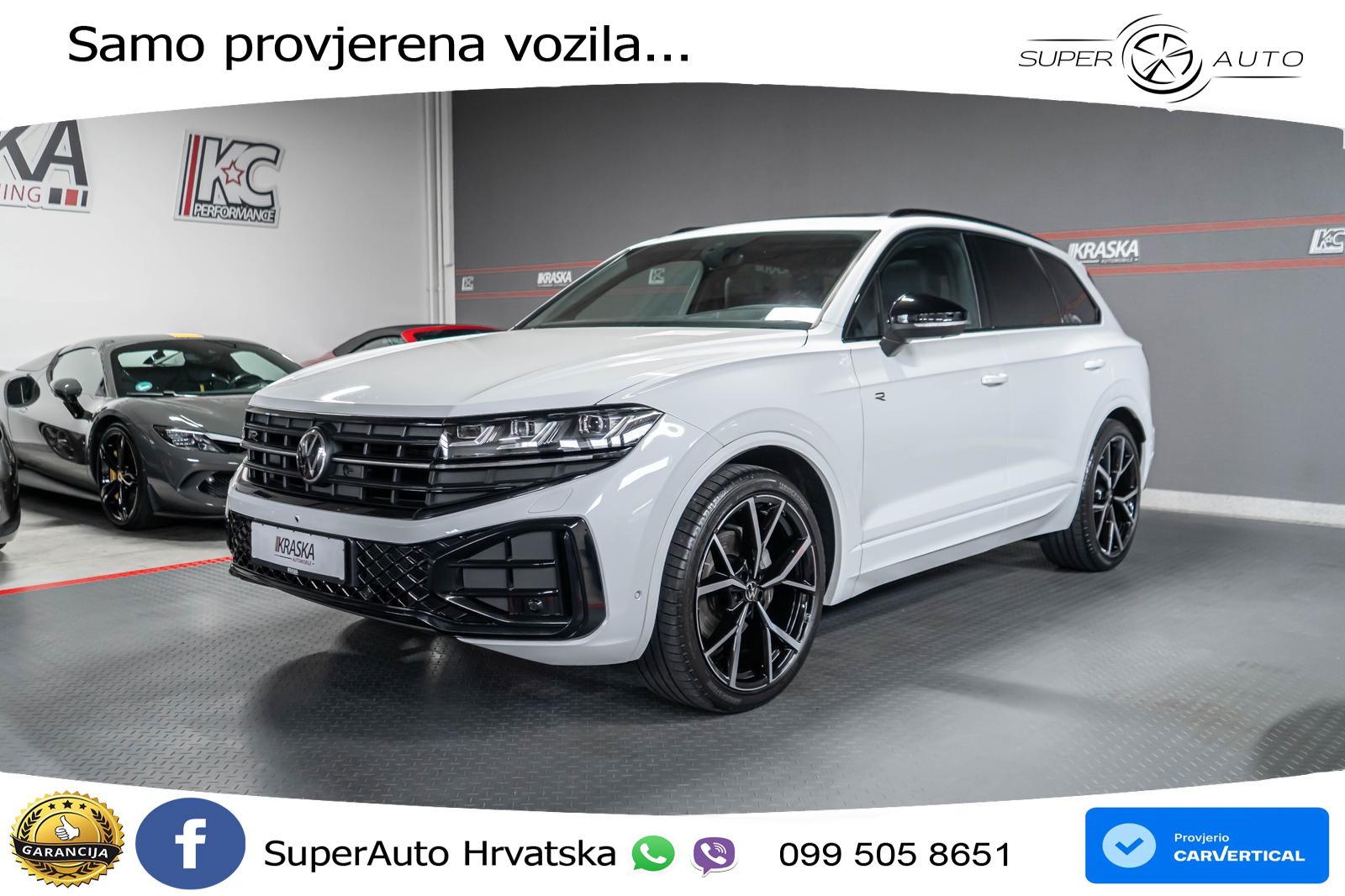 Volkswagen Touareg 3.0 V6 TDI (286 KS) 4MOTION Tiptronic R-Line ZRAČNI+ACC+GR SJED+KAM+PANO