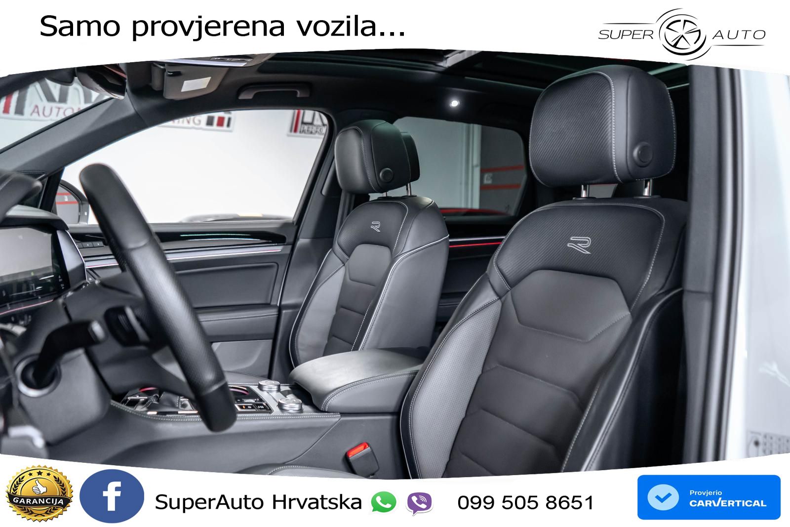 Volkswagen Touareg 3.0 V6 TDI (286 KS) 4MOTION Tiptronic R-Line ZRAČNI+ACC+GR SJED+KAM+PANO