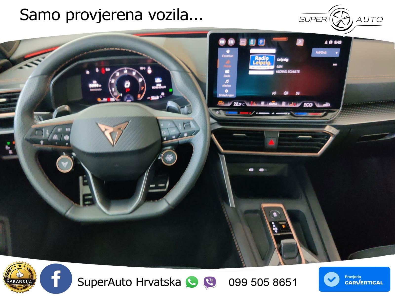 Cupra Formentor 1.5 TSI (204 KS) e-Hybrid DSG LED+GR SJED+ACC