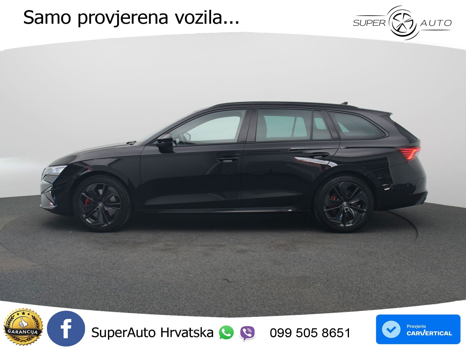Škoda Octavia Combi RS 2.0 TSI (265 KS) DSG LED+GR SJED+ACC