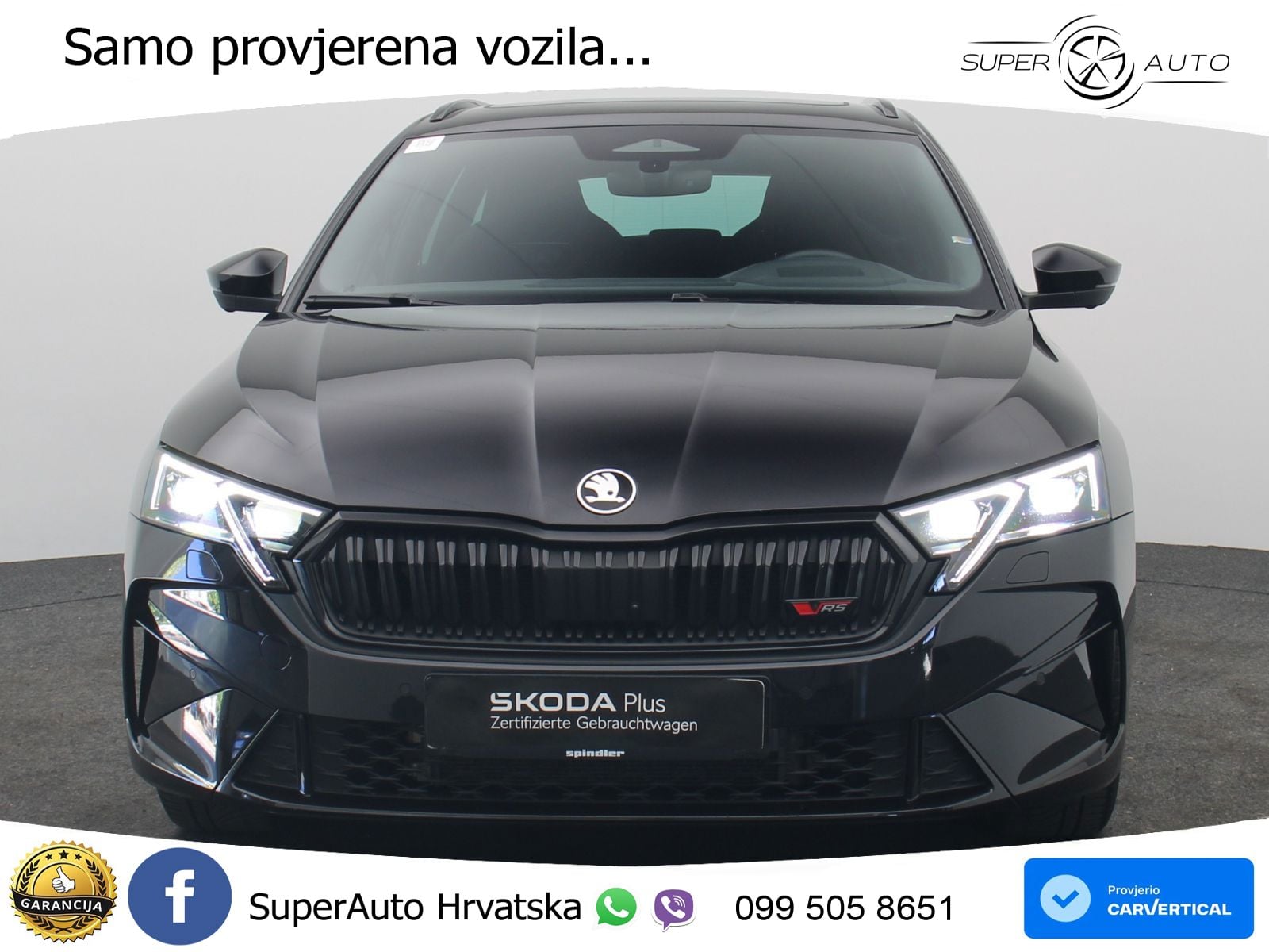 Škoda Octavia Combi RS 2.0 TSI (265 KS) DSG LED+GR SJED+ACC