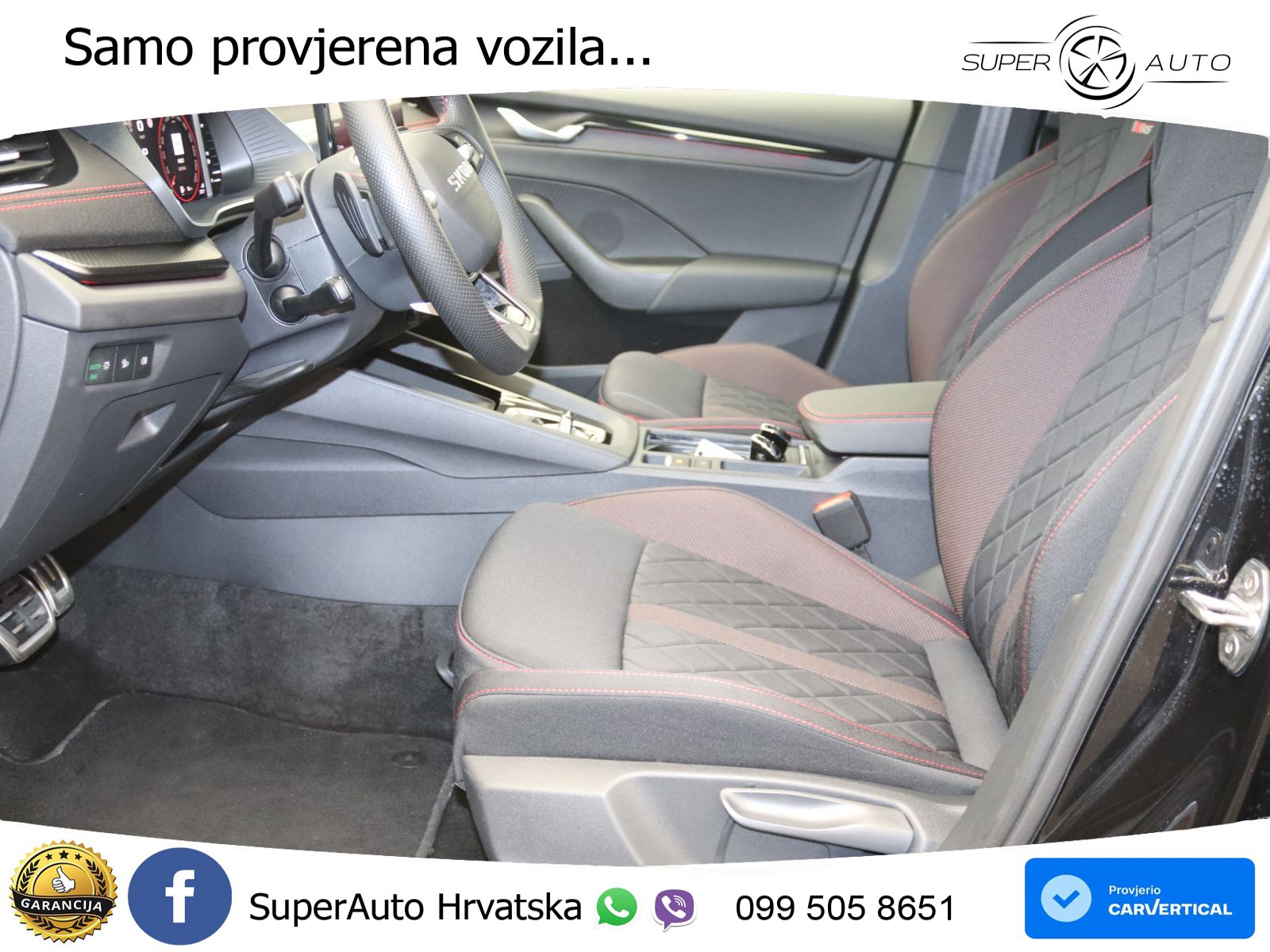 Škoda Octavia Combi RS 2.0 TSI (265 KS) DSG LED+GR SJED+ACC