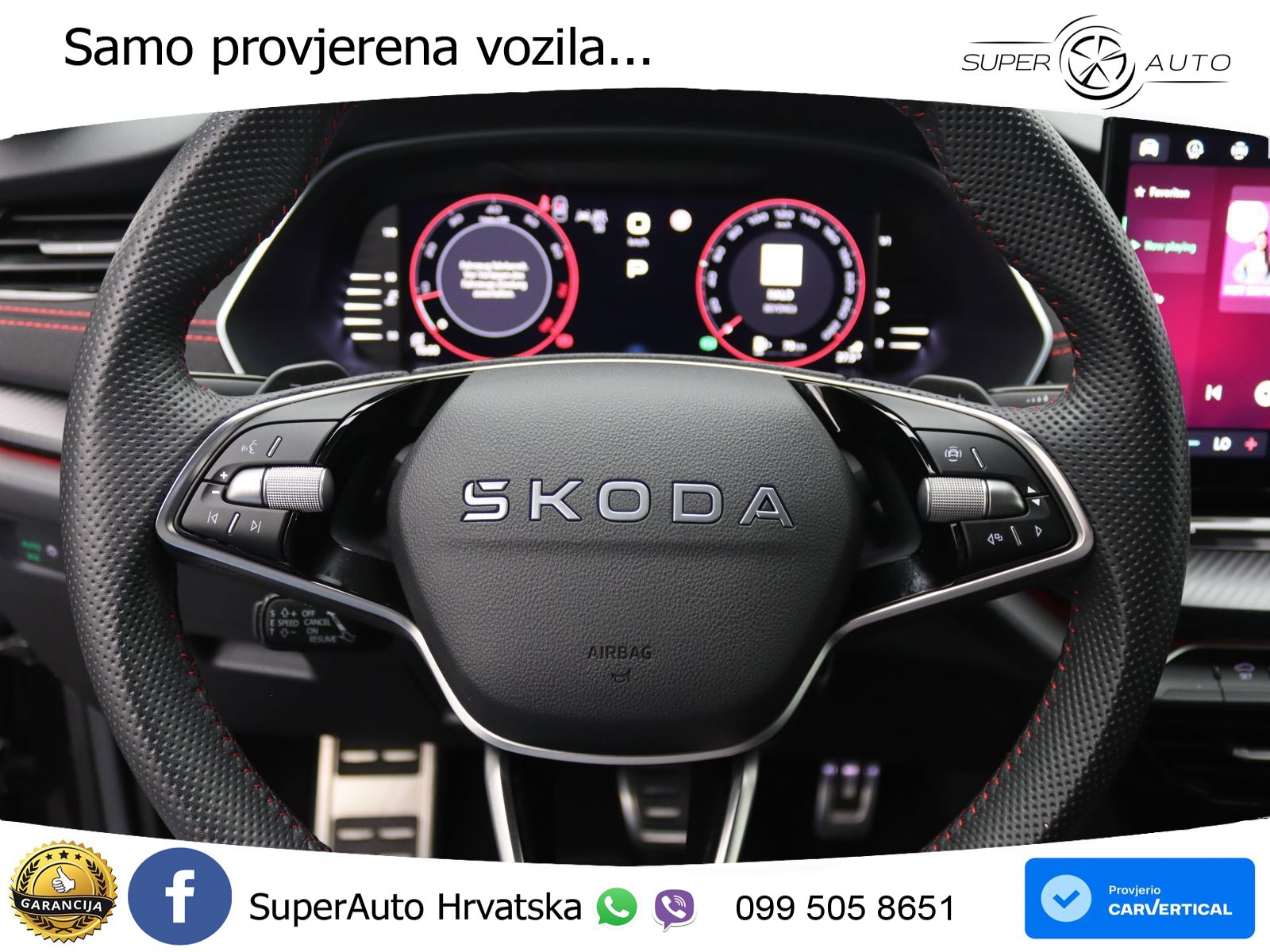 Škoda Octavia Combi RS 2.0 TSI (265 KS) DSG LED+GR SJED+ACC