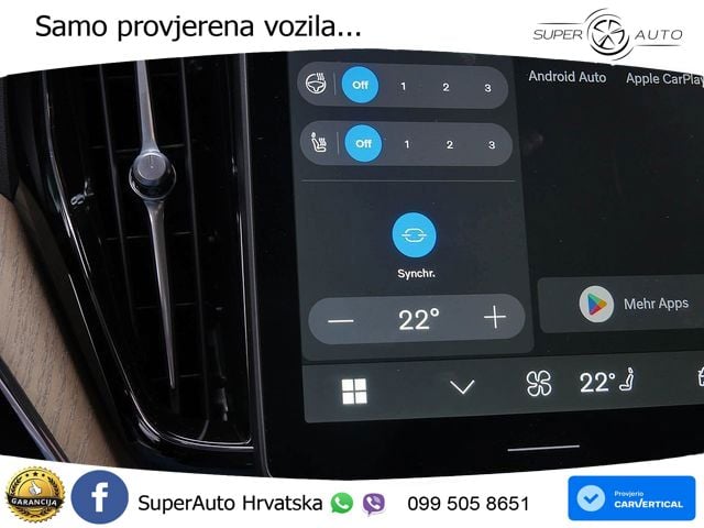 Volvo XC60 T6 AWD Geartronic ACC+GR SJED+360+PANO