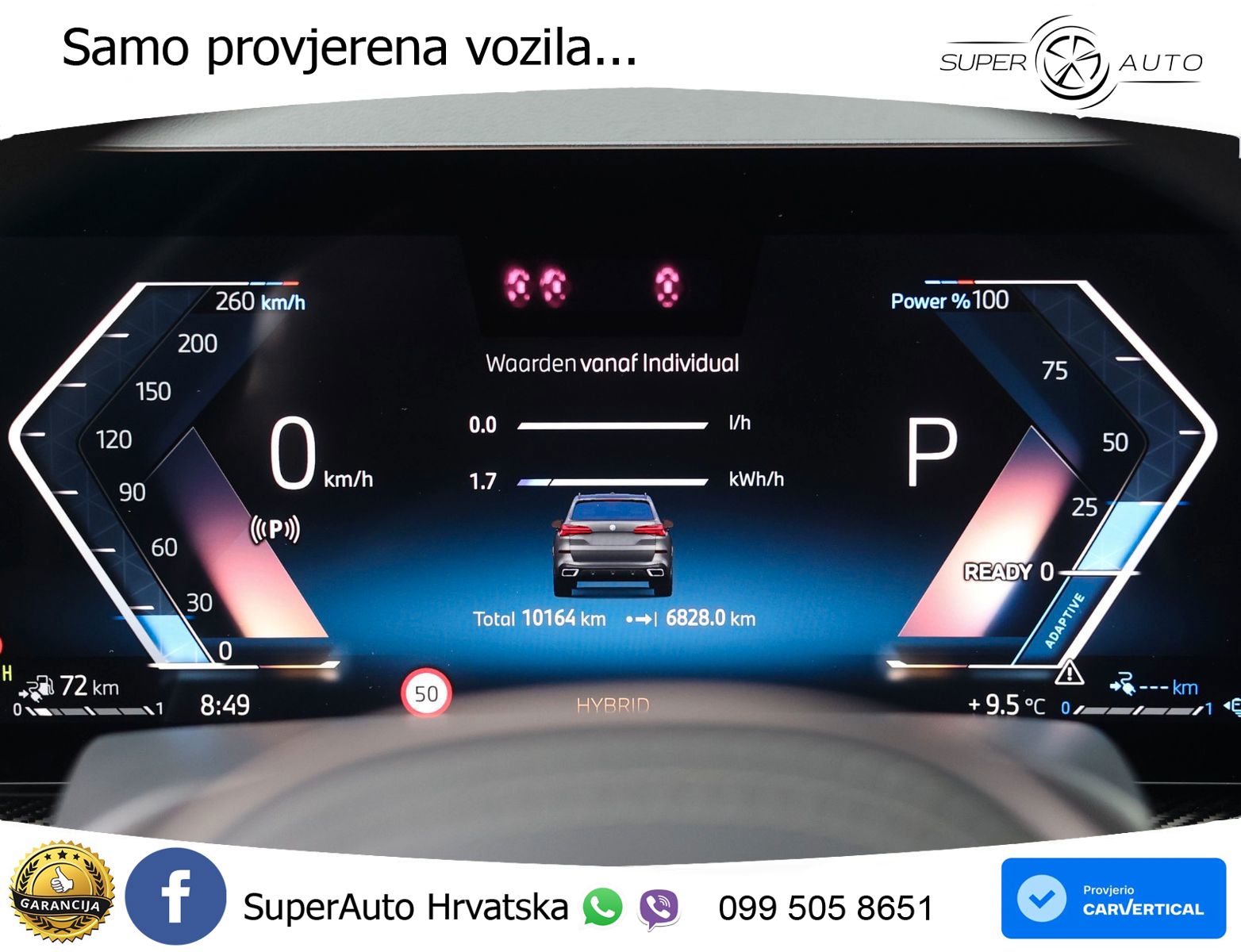 BMW X5 50e (489 KS) xDrive Steptronic LED+GR SJED+ACC