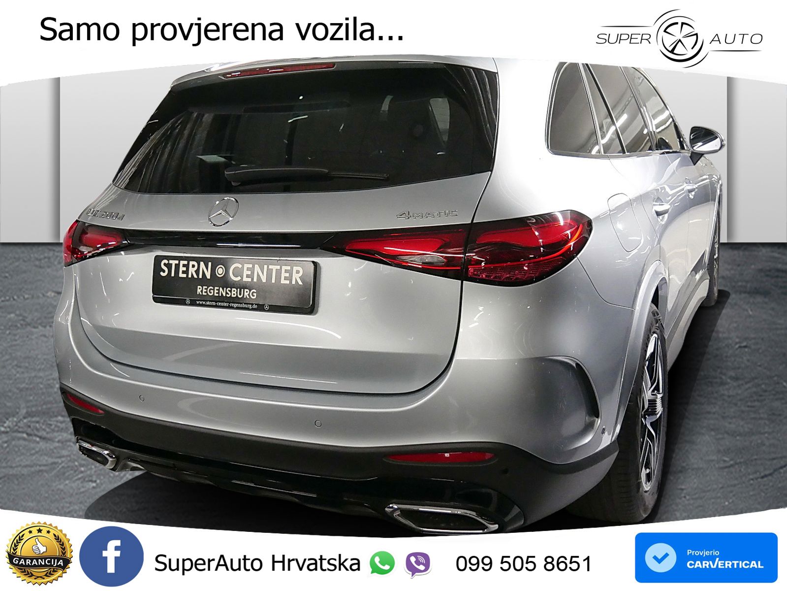 Mercedes GLC 200d (163 KS) 4MATIC 9G-TRONIC AMG LED+GR SJED+ACC